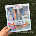 Children students gift back to school stationery set